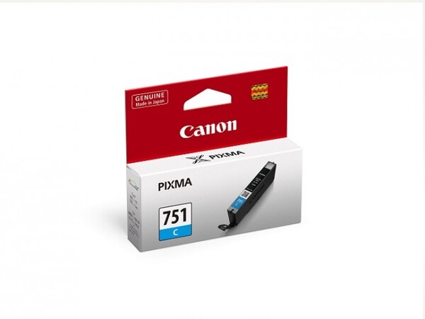 Canon CLI-751 C 原廠標準容量藍色墨水匣